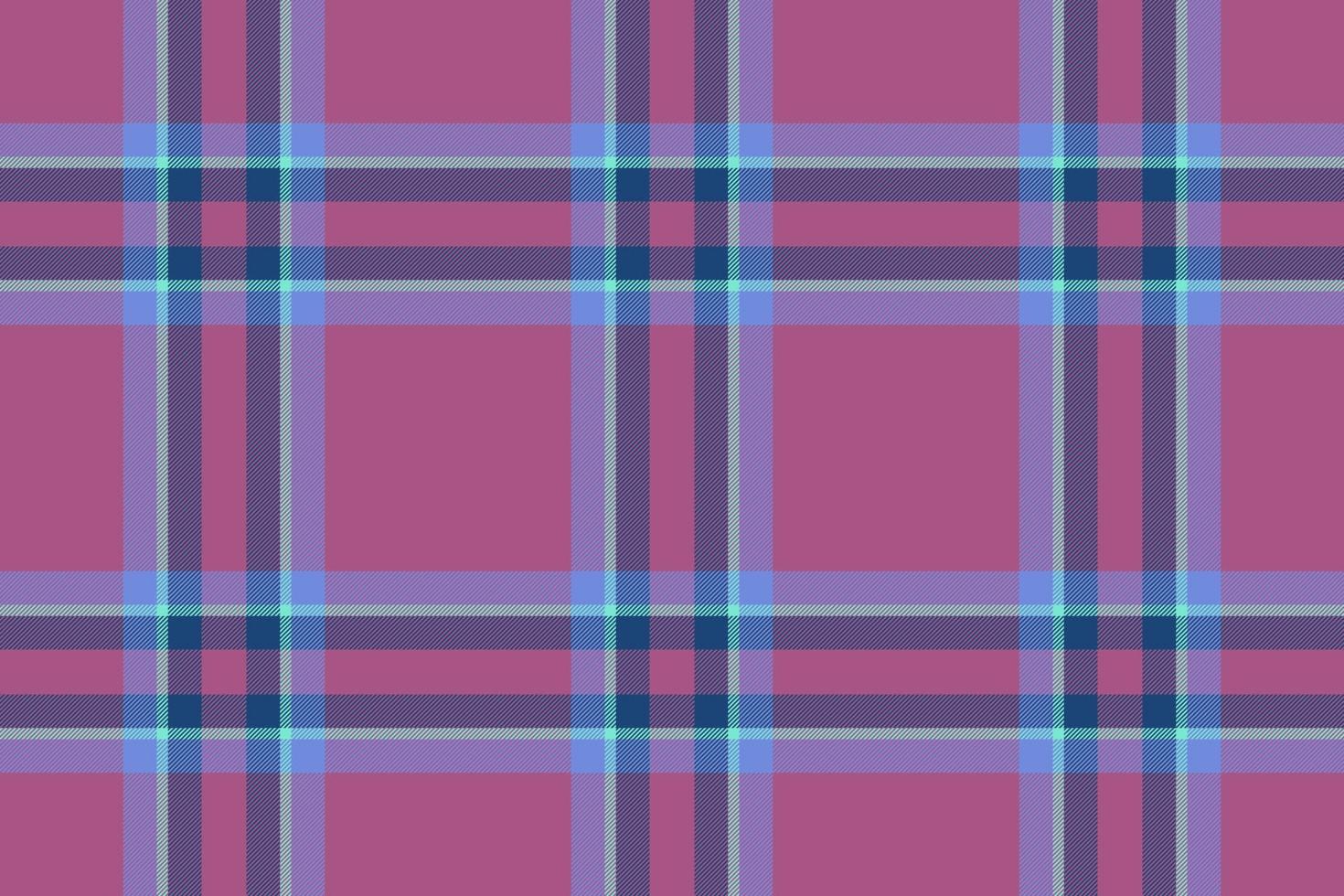 Plaid Muster überprüfen. Tartan Vektor Hintergrund. Textil- Stoff nahtlos Textur.