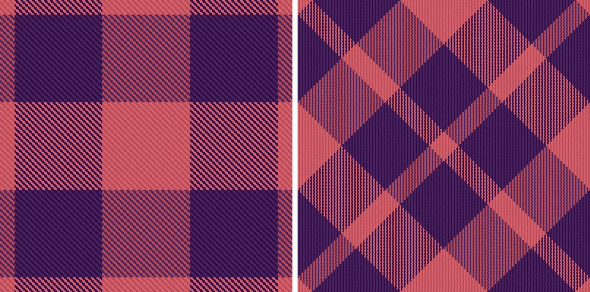 Muster Hintergrund überprüfen. Textur Stoff Plaid. Tartan Vektor nahtlos Textil.