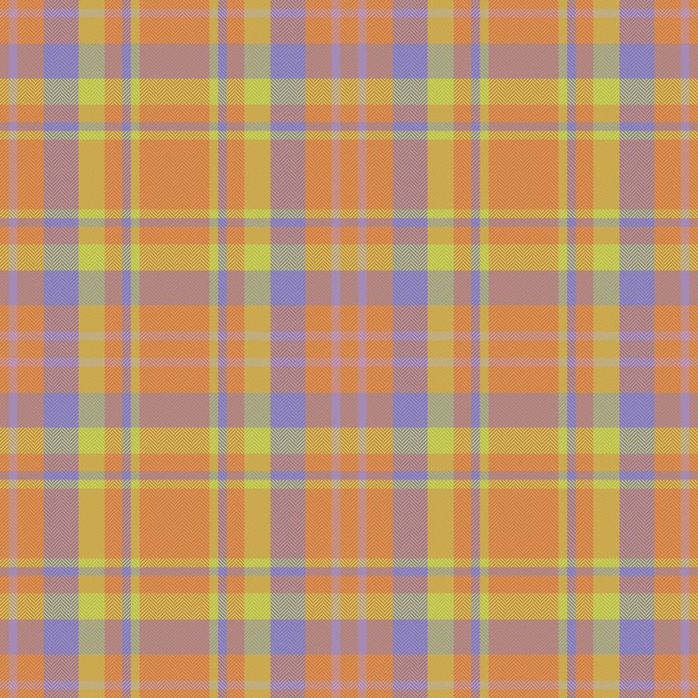 prüfen Stoff Textur. Tartan nahtlos Hintergrund. Plaid Textil- Vektor Muster.