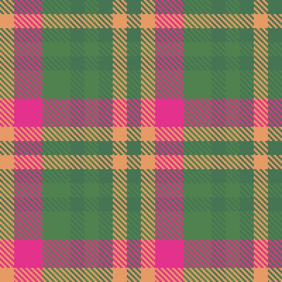 Hintergrund Textil- überprüfen. nahtlos Tartan Stoff. Vektor Muster Textur Plaid.