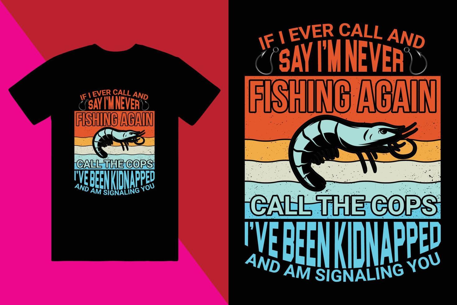 fiske t-shirt design, beställnings- t-shirt design, t-shirt design vektor