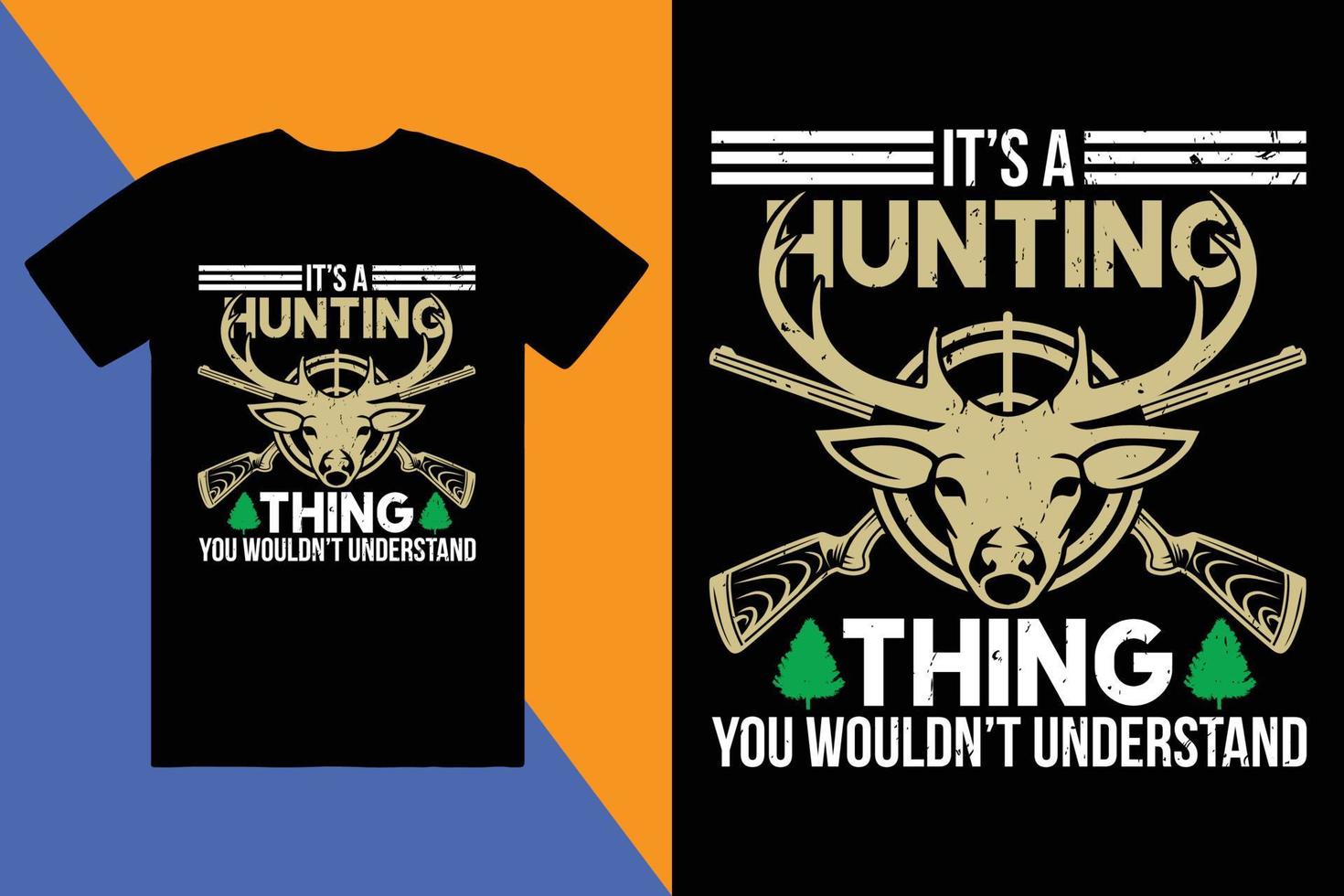 Jagd T-Shirt Design, Benutzerdefiniert T-Shirt Design, T-Shirt Design vektor