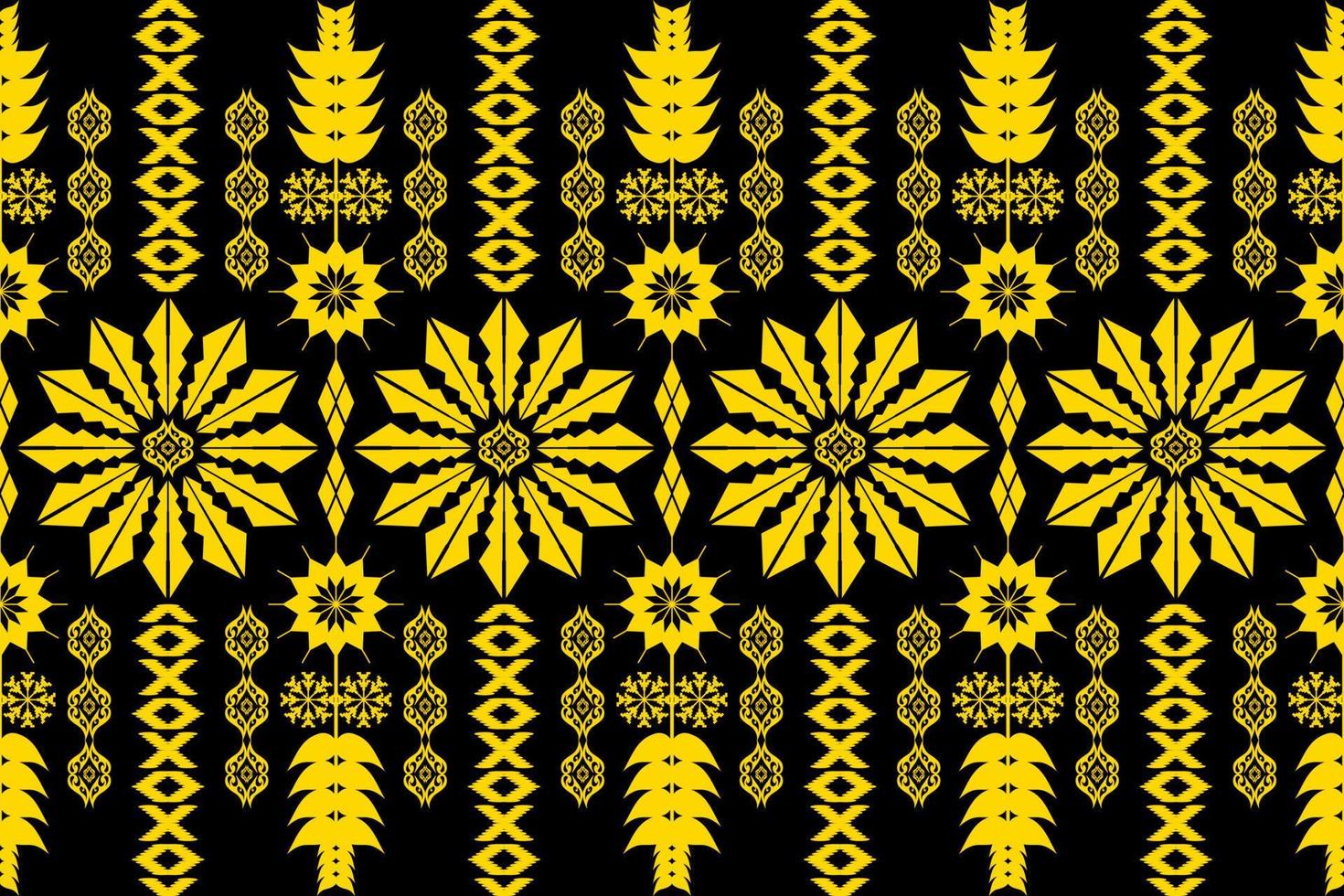 geometrisches ethnisches orientalisches traditionelles kunstmuster. figur stammesstickerei style.design für ethnischen hintergrund, tapete, kleidung, verpackung, stoff, element, sarong, vektorillustration vektor