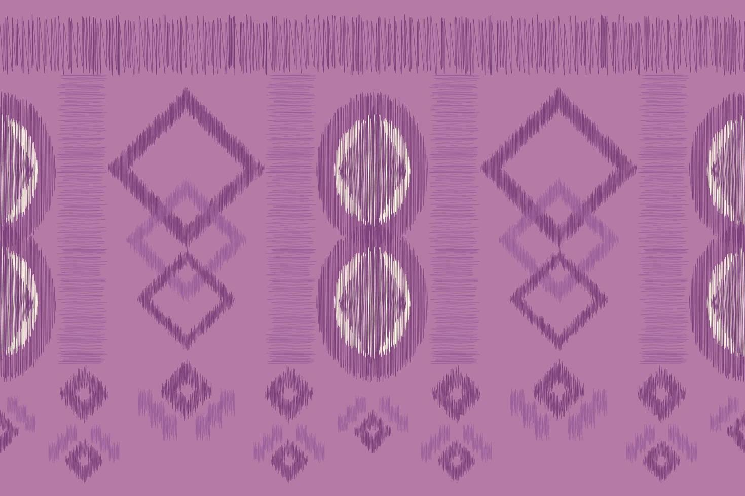 etnisk ikat tyg mönster geometrisk stil.afrikansk ikat broderi etnisk orientalisk mönster violett lila bakgrund. abstrakt, vektor, illustration.för textur, kläder, scrap, dekoration, matta. vektor