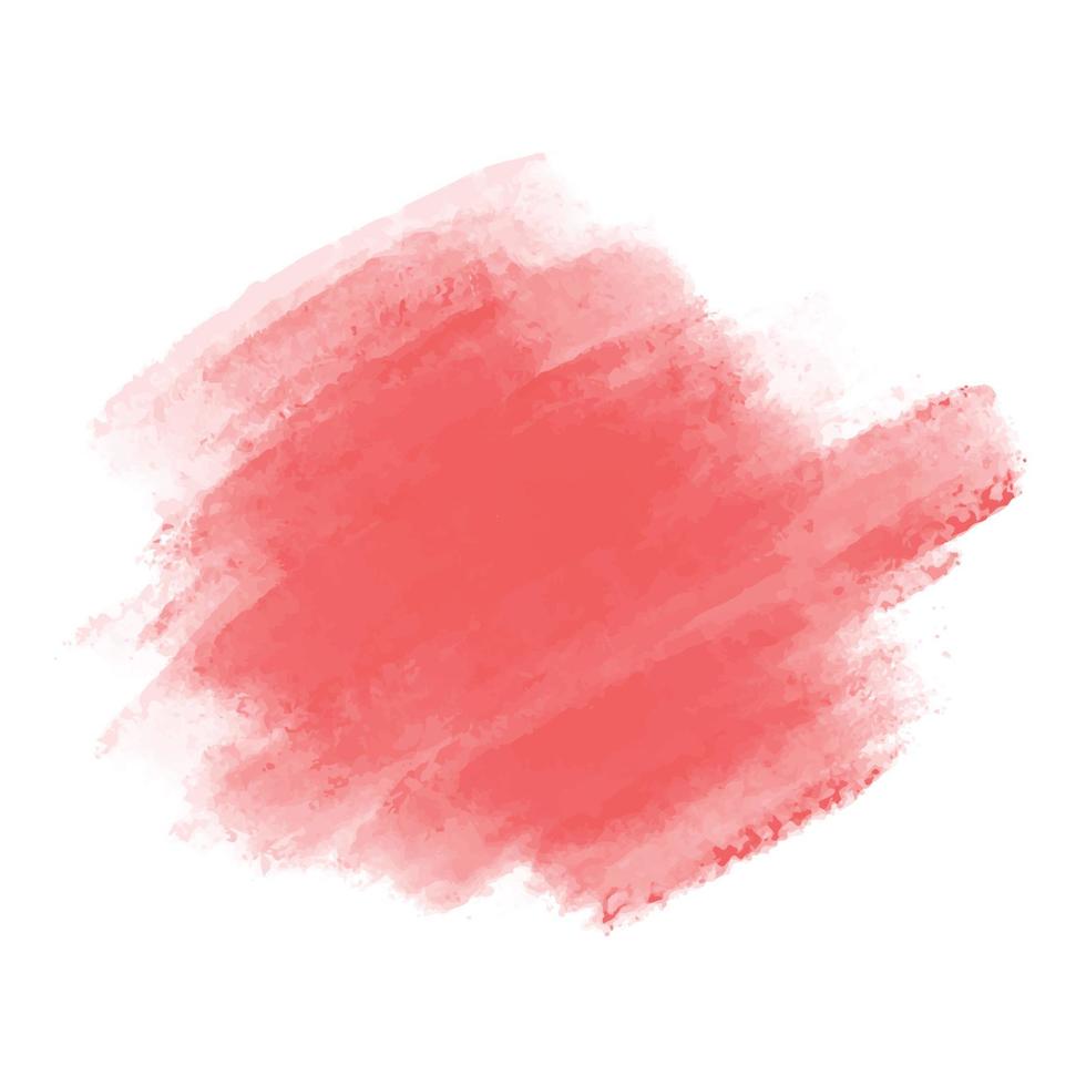 rosa borsta stroke vattenfärg design vektor