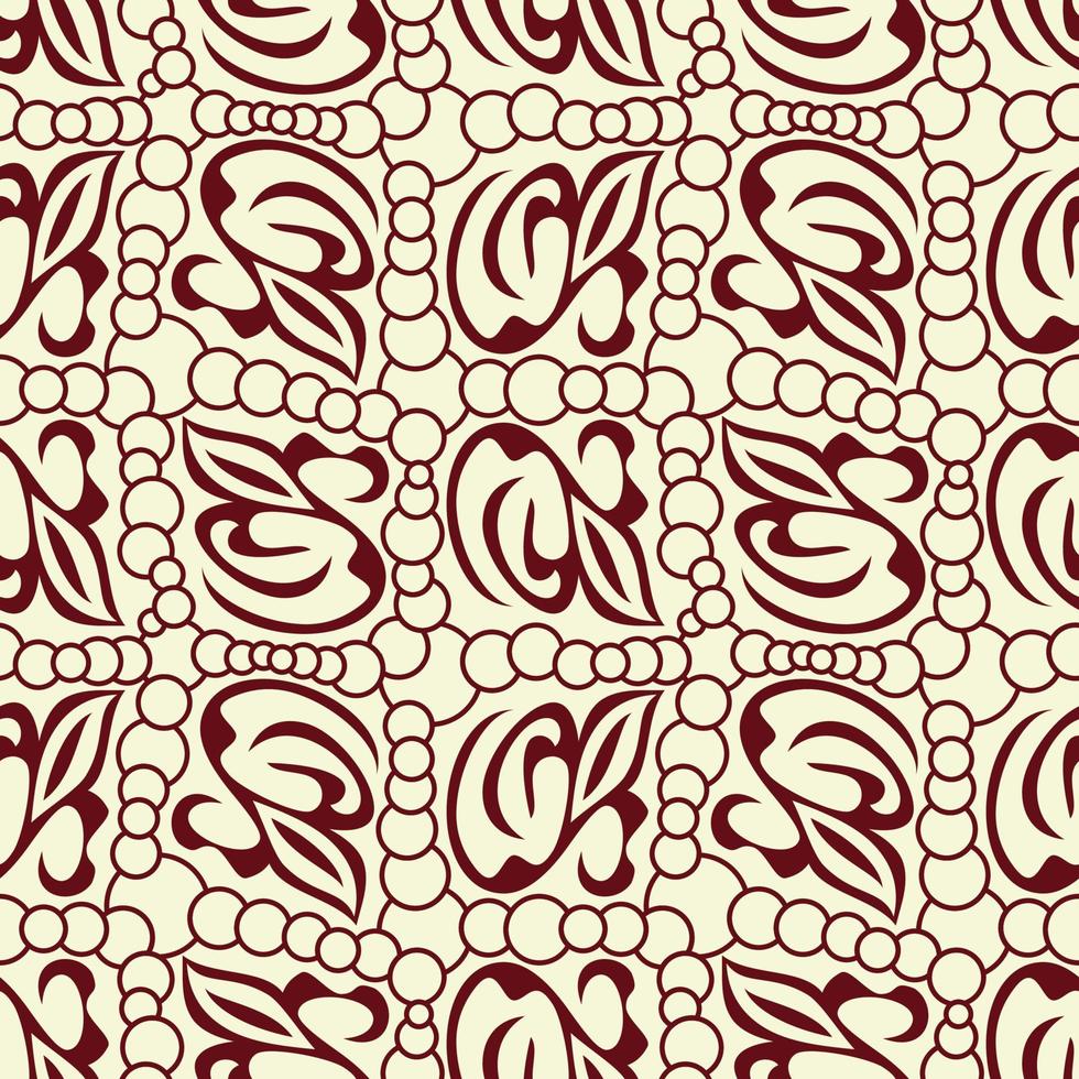 abstrakt aufwendig ethnisch Hintergrund. nahtlos Muster zum Textil, Block, Papier, Stoff.eps vektor
