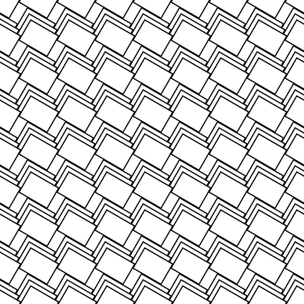 abstrakt geometrisch Muster. nahtlos Vektor. schwarz und Weiß. Textil- drucken. Textur Hintergrund vektor