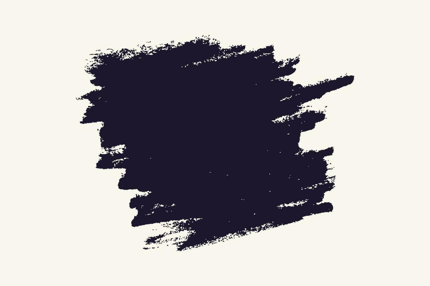 svart måla bläck borsta stroke vektor