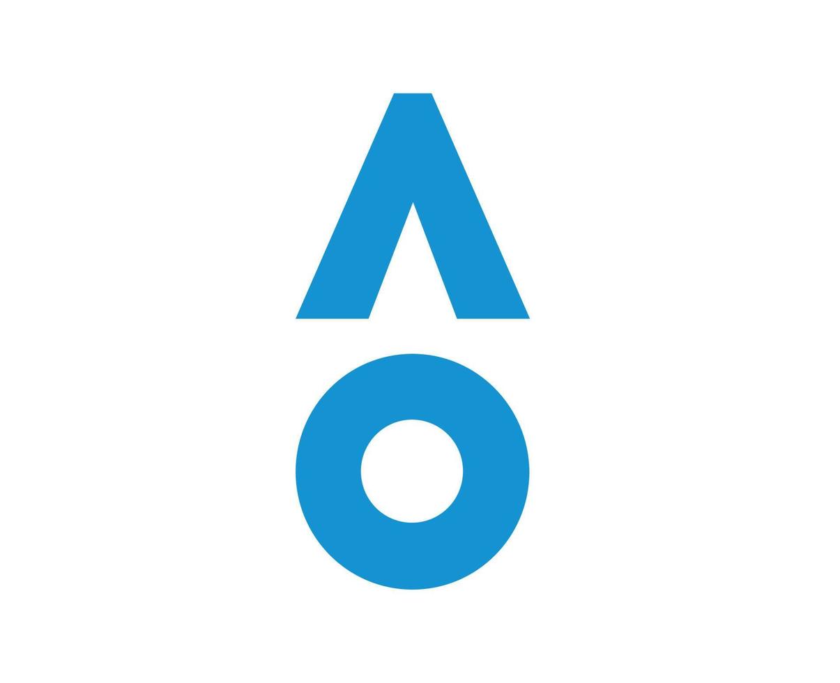 australier öppen logotyp symbol blå turnering tennis de mästerskap design vektor abstrakt illustration