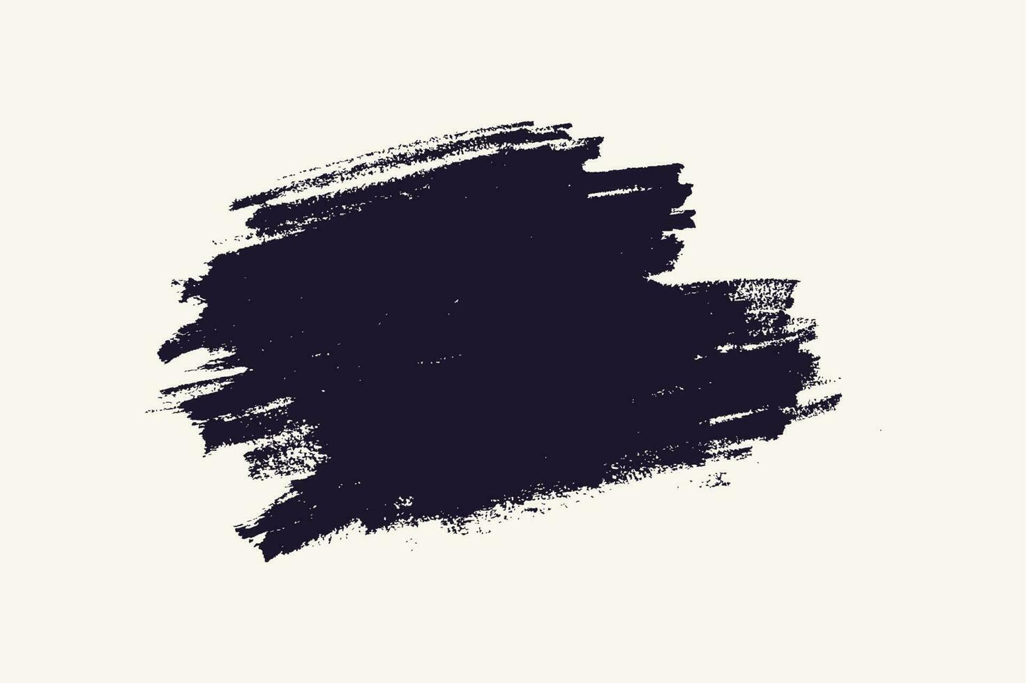 bläck grunge svart borsta måla vektor