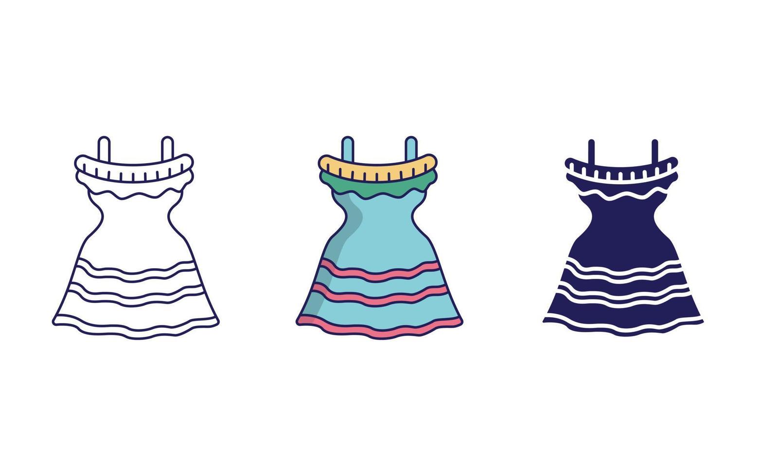 Mexikaner Kleid Vektor Symbol