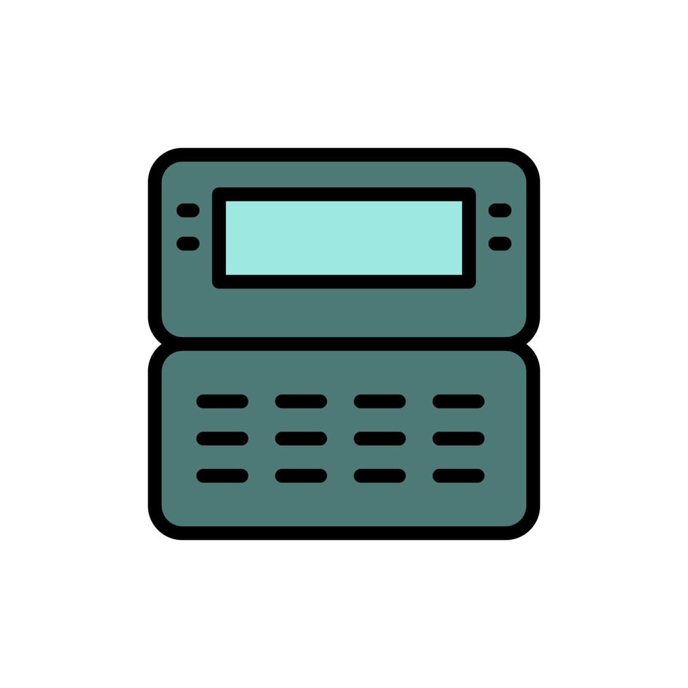 Telefon, Pager Vektor Symbol Illustration