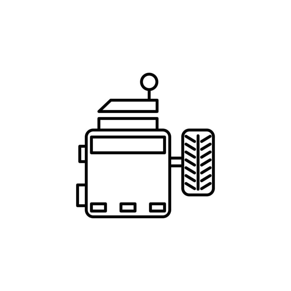 hjul balansering vektor ikon illustration