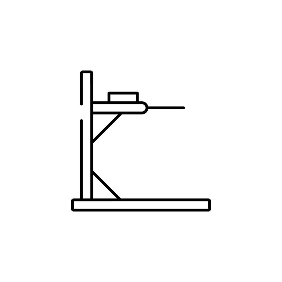 tauchen, Bahnhof Vektor Symbol Illustration