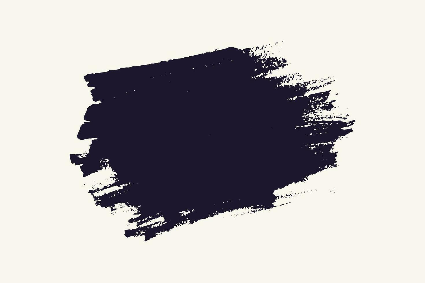 Tinte Grunge schwarz Bürste Farbe vektor