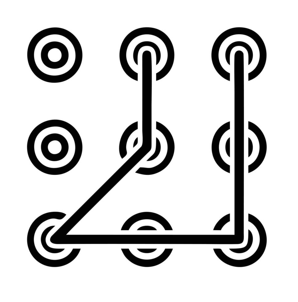 låsa säkerhet ikon symbol vektor bild. illustration av de nyckel säkra tillgång systemet vektor design. eps 10