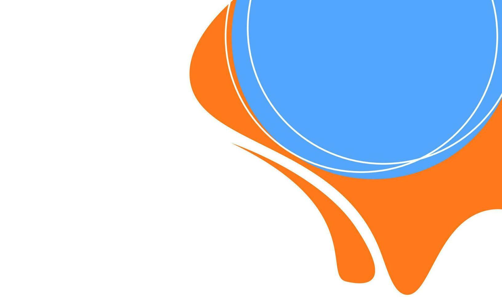 vektor sommar bakgrund blå orange färger med kopia Plats