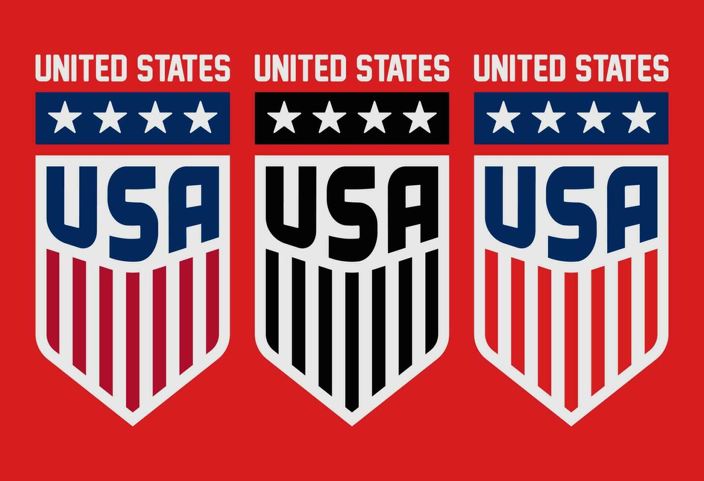 förenad stater USA , USA flagga baner, t-shirt, etc. design illustration vektor
