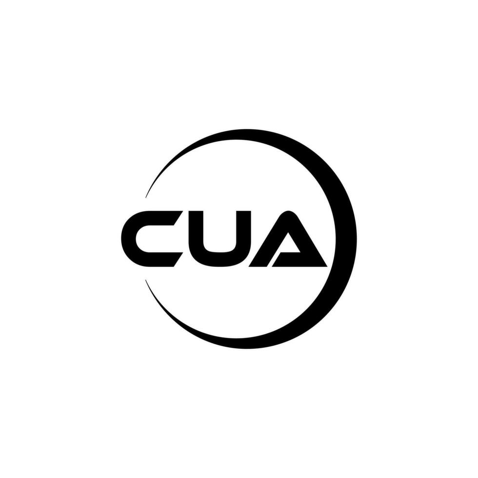 cua Brief Logo Design im Illustration. Vektor Logo, Kalligraphie Designs zum Logo, Poster, Einladung, usw.