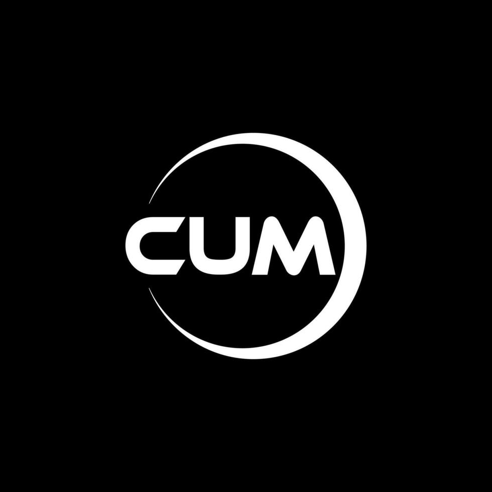 cum Brief Logo Design im Illustration. Vektor Logo, Kalligraphie Designs zum Logo, Poster, Einladung, usw.