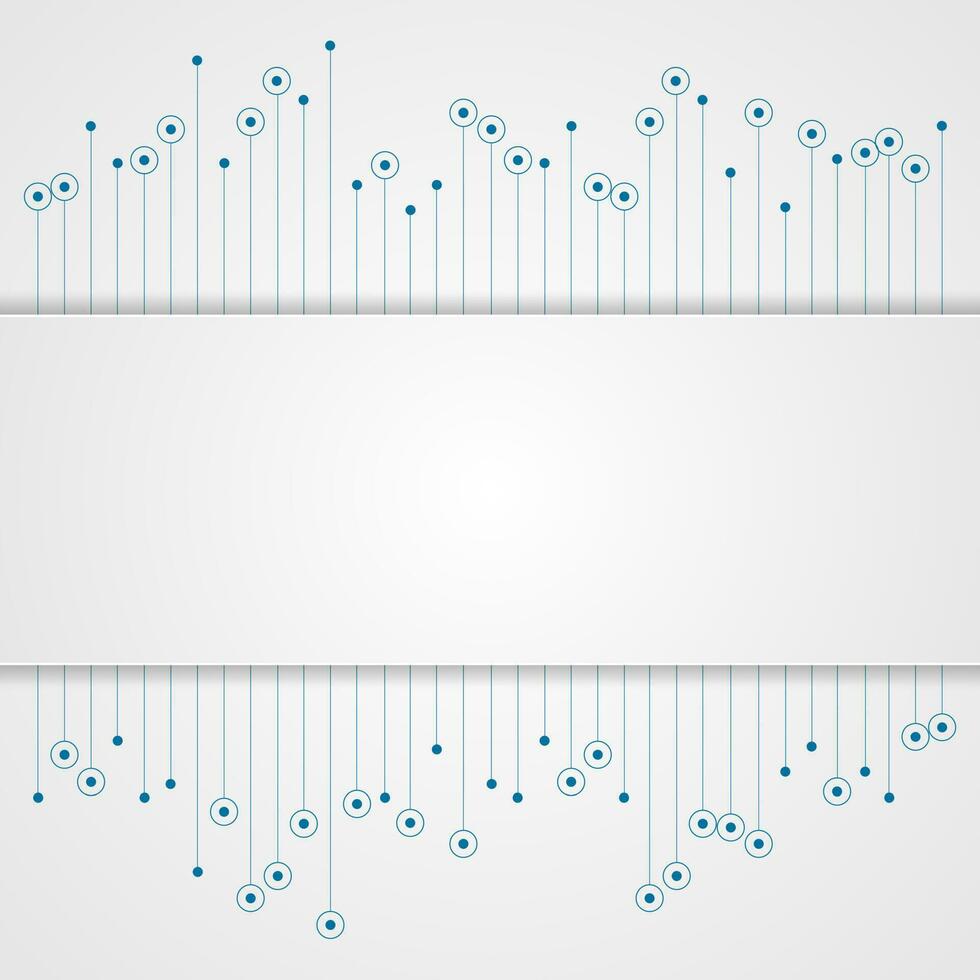 Blau abstrakt Schaltkreis Tafel Technik Hintergrund vektor