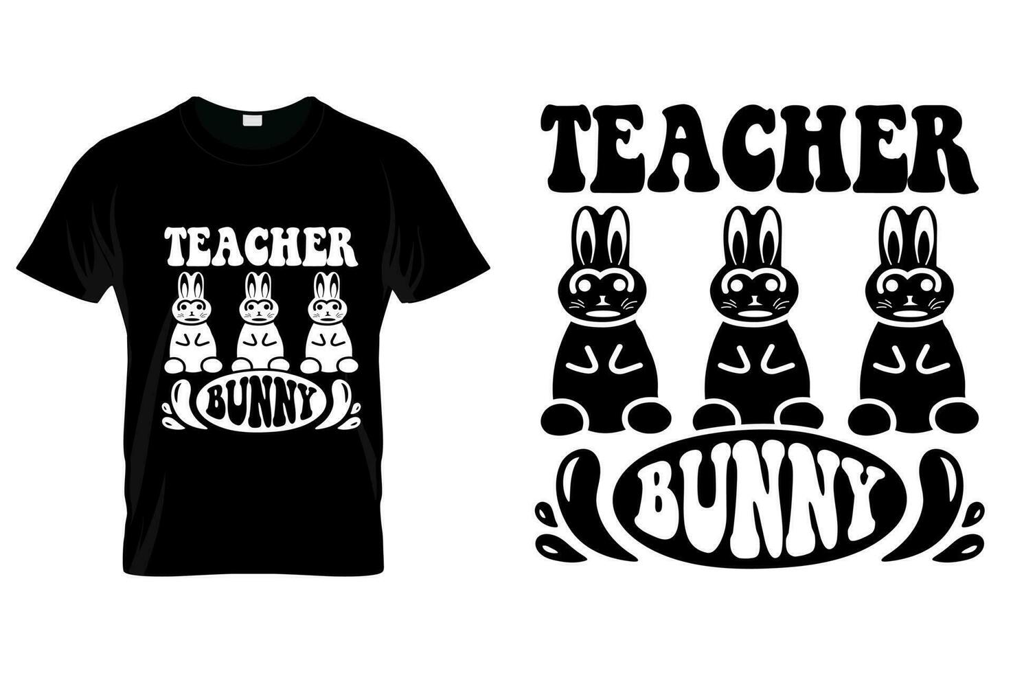 Ostern Tag T-Shirt Design Ostern komisch Zitate T-Shirt zum Kinder Männer Frauen Poster und Geschenk vektor