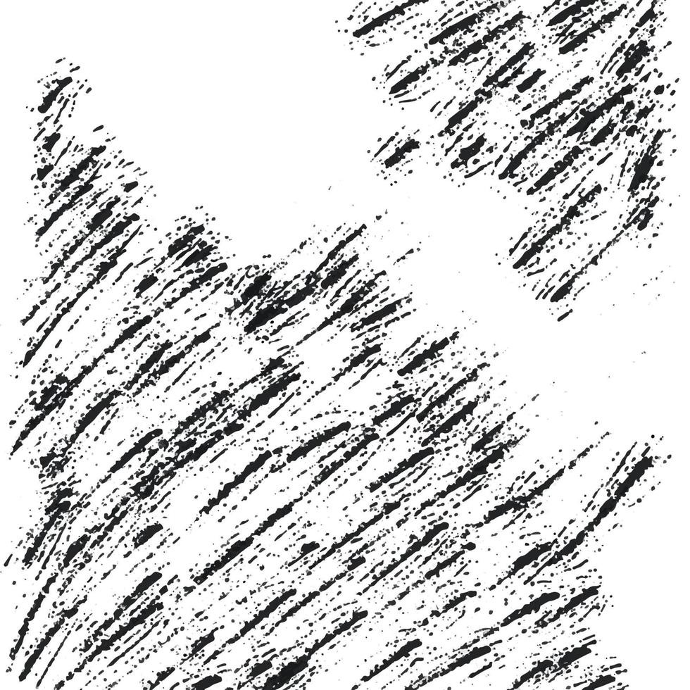penseldrag vektor sömlösa mönster. svart måla frihand klottrar, abstrakt bläck bakgrund. penseldrag, utstryk, linjer, snurrmönster. abstrakt tapetdesign, textiltryck vektorillustration