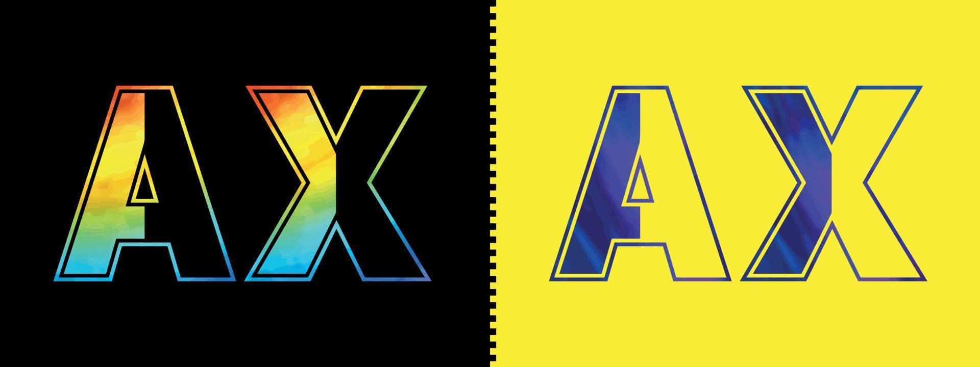 Brief Axt Logo Design Vektor Vorlage. kreativ modern luxuriös Logo zum korporativ Geschäft Identität