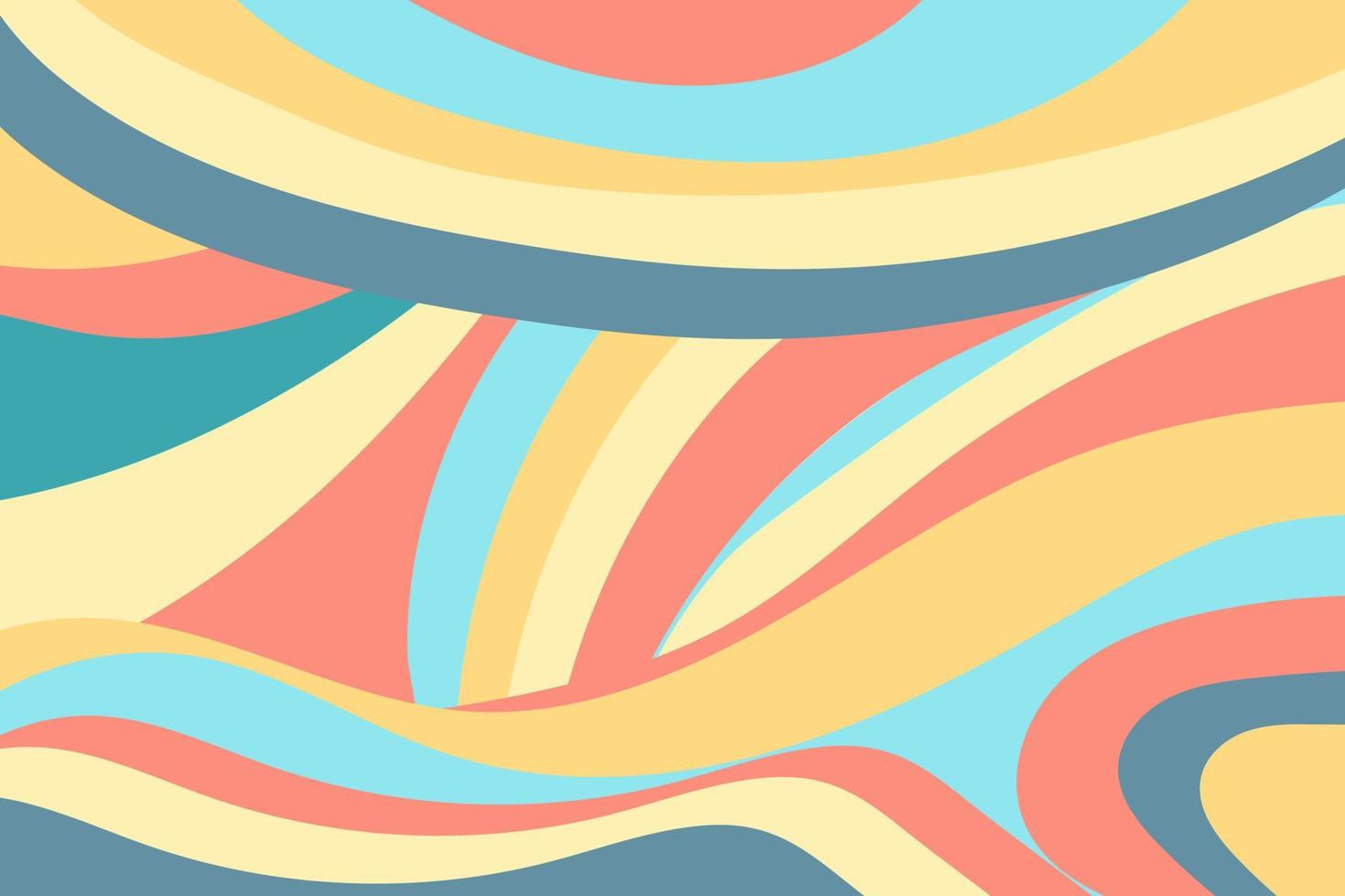 kreativ psychedelic geometrisk färgrik bakgrund med mönster. collage. design för grafik, affischer, vykort. vektor. vektor