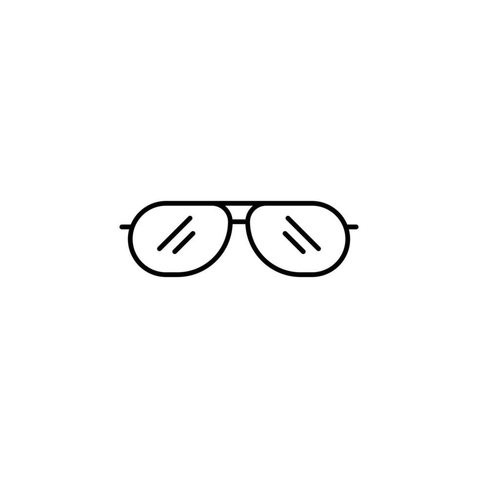 Sonnenbrille Vektor Symbol Illustration