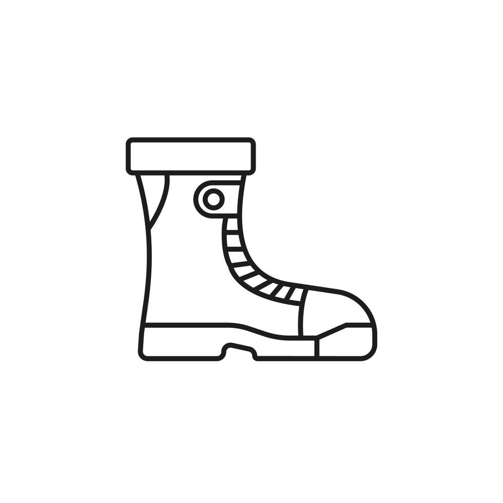 Stiefel, Rennen Vektor Symbol Illustration