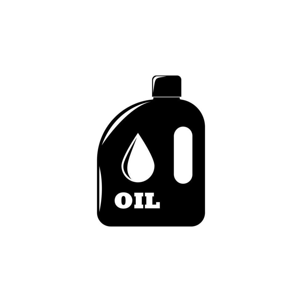 Motor Öl Vektor Symbol Illustration