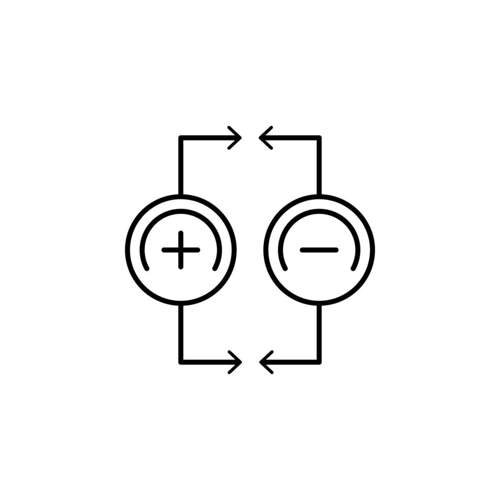 anlocken Magnete Vektor Symbol Illustration