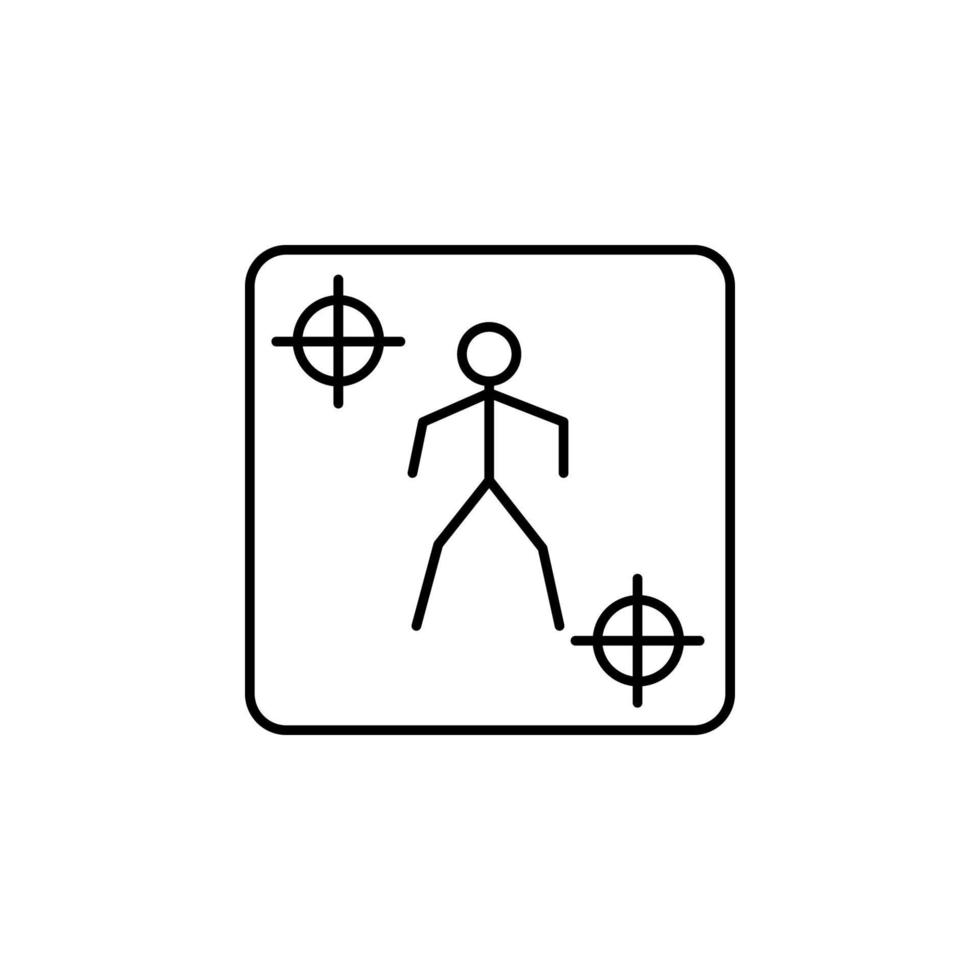3d Spiele Vektor Symbol Illustration