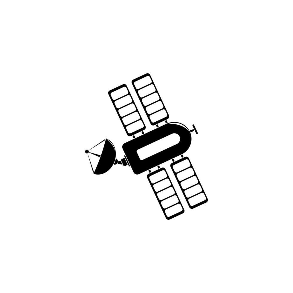 Satellit Vektor Symbol Illustration