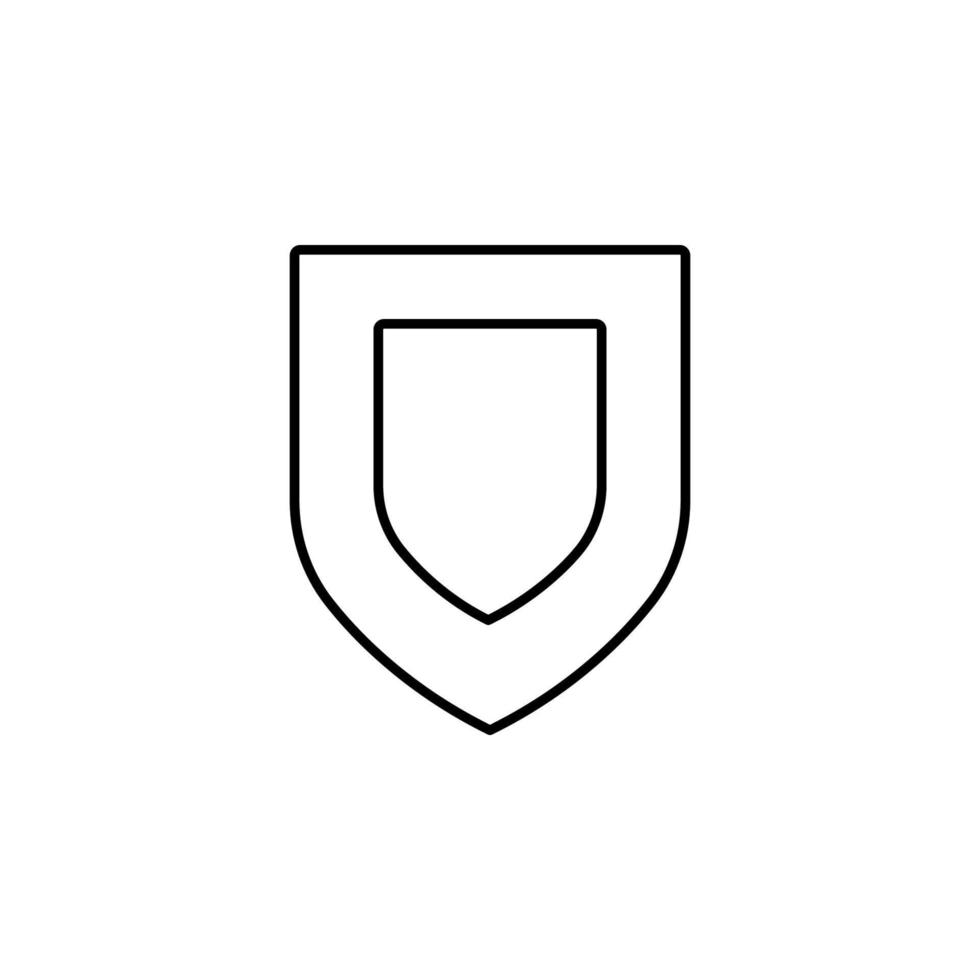 skydd vektor ikon illustration