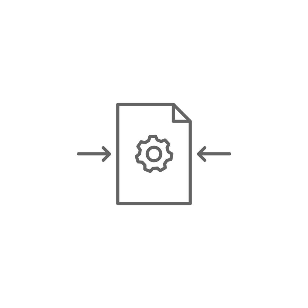 Datei, 3d Drucken Vektor Symbol Illustration