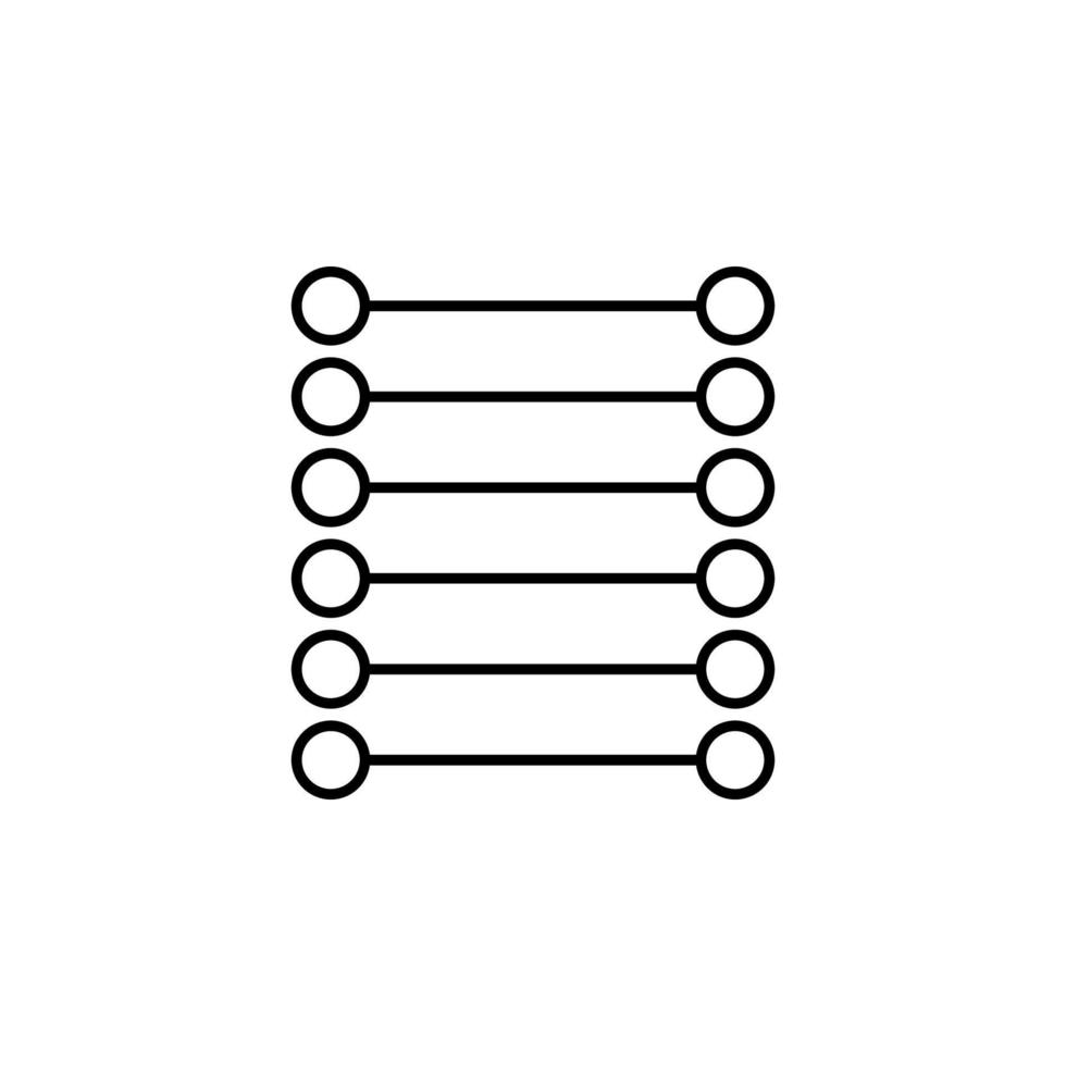 Elektrizität, Schaltkreis Vektor Symbol Illustration