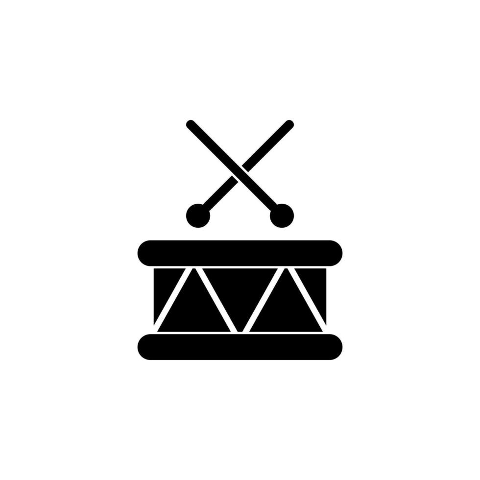 Trommel Vektor Symbol Illustration