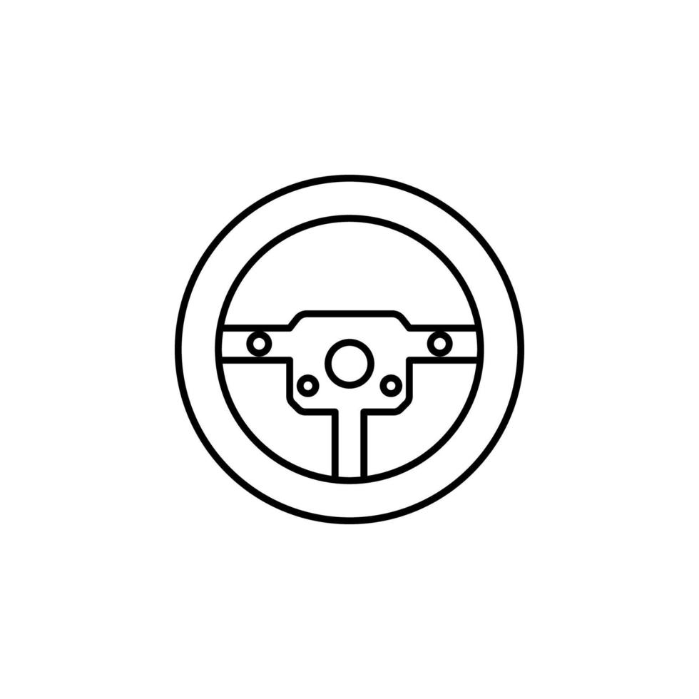 Lenkung Vektor Symbol Illustration
