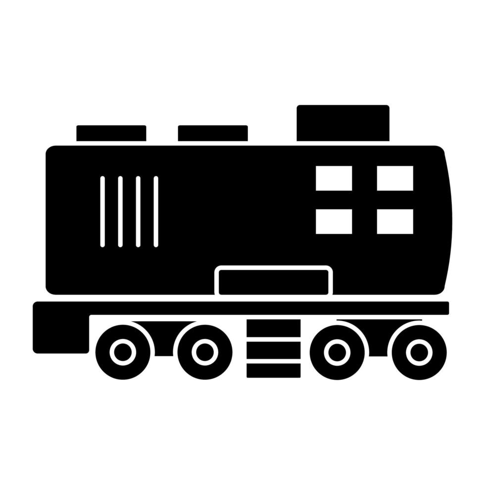 vagn vektor ikon illustration
