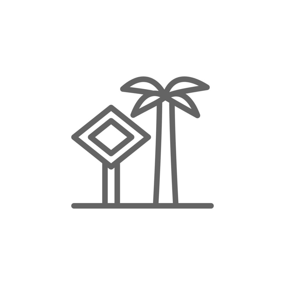 las Vegas, USA Vektor Symbol Illustration