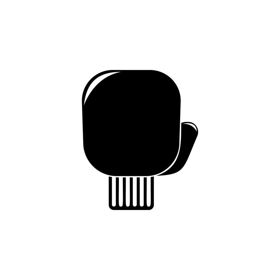 Boxen Handschuhe Vektor Symbol Illustration