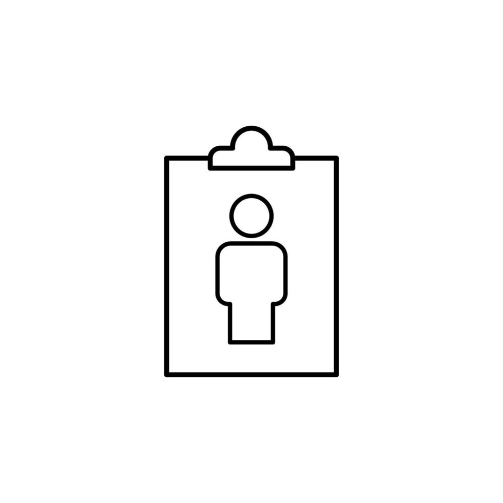 personal, identitet, avatar vektor ikon illustration