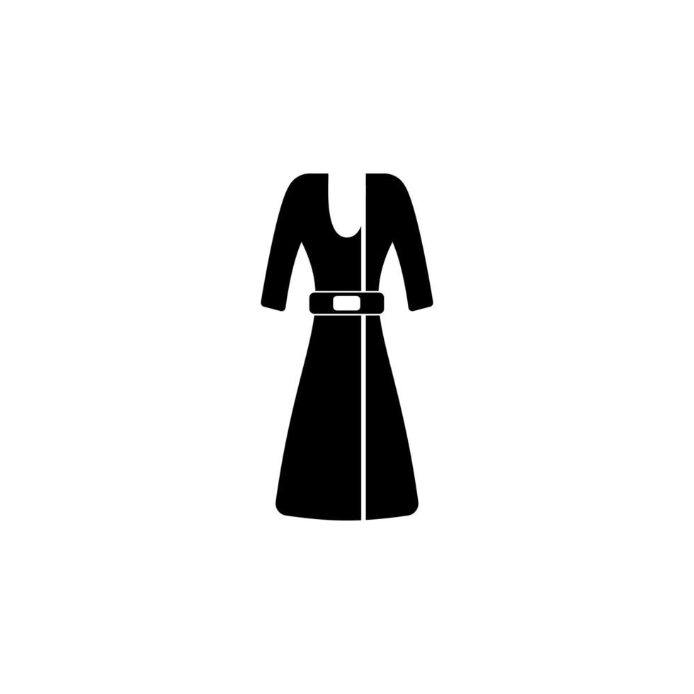 kontor klänning vektor ikon illustration