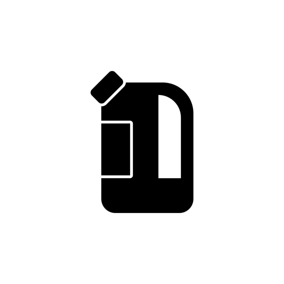 burk, bränsle, gas vektor ikon illustration