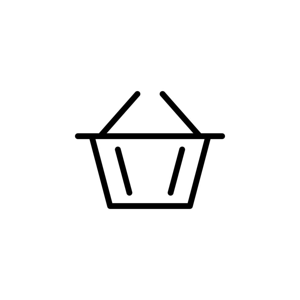 Korb Vektor Symbol Illustration