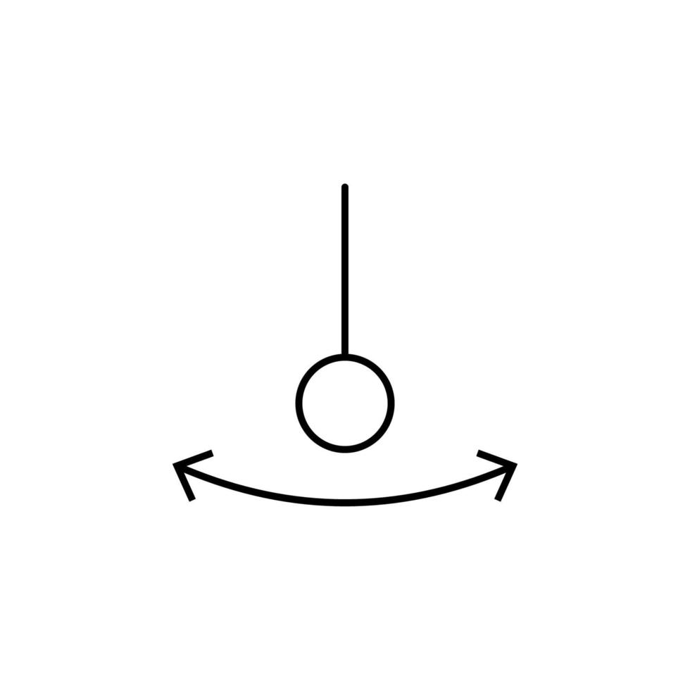 Pendel Vektor Symbol Illustration