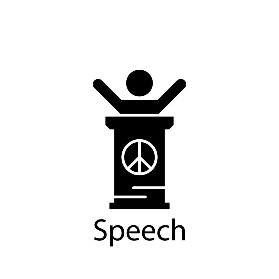 Rede, Mensch Vektor Symbol Illustration