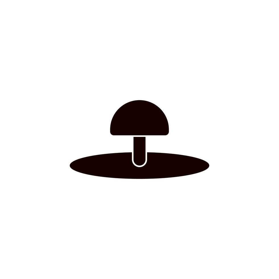 svamp vektor ikon illustration